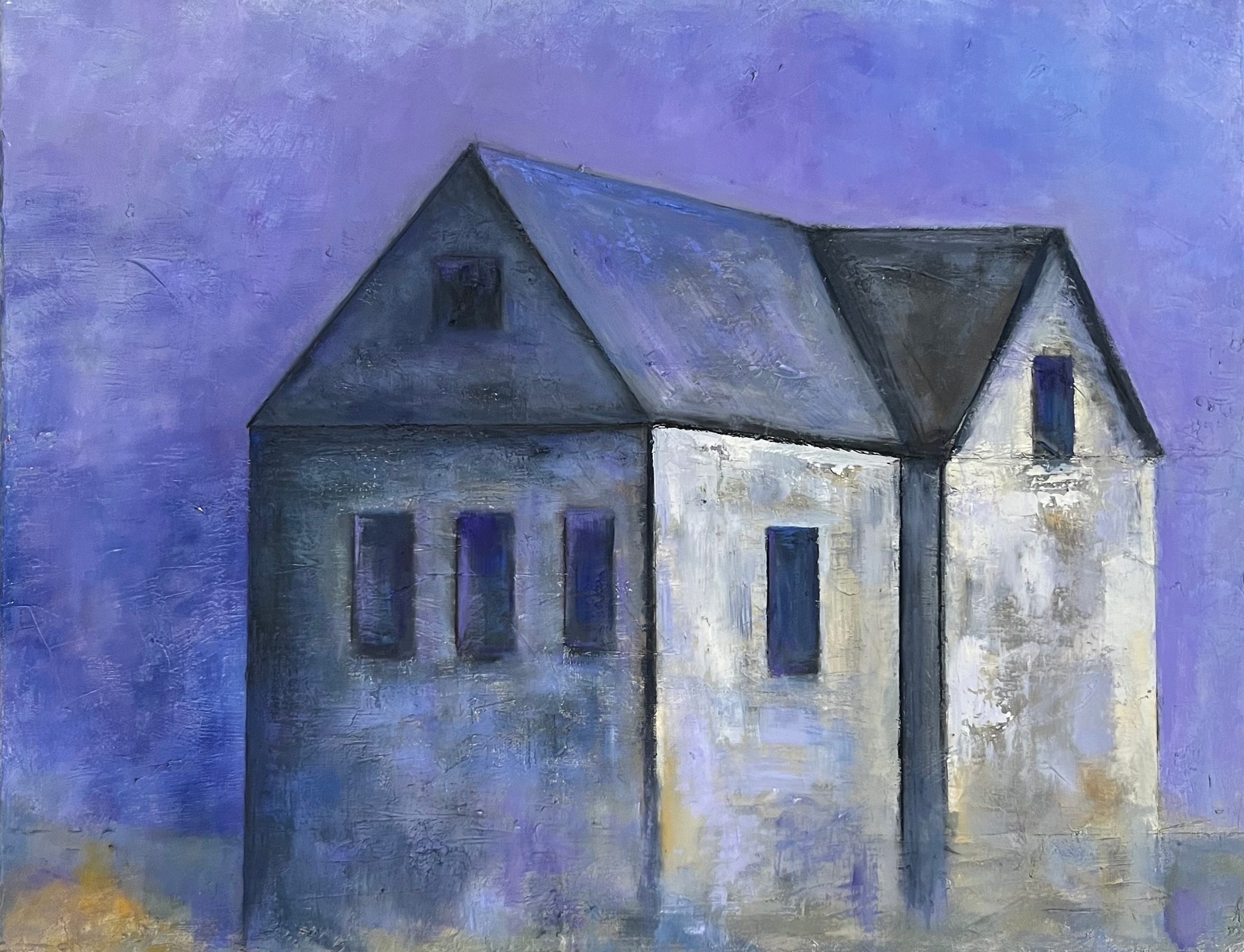In A Purple World by Lisa Farnsworth, Oil on canvas