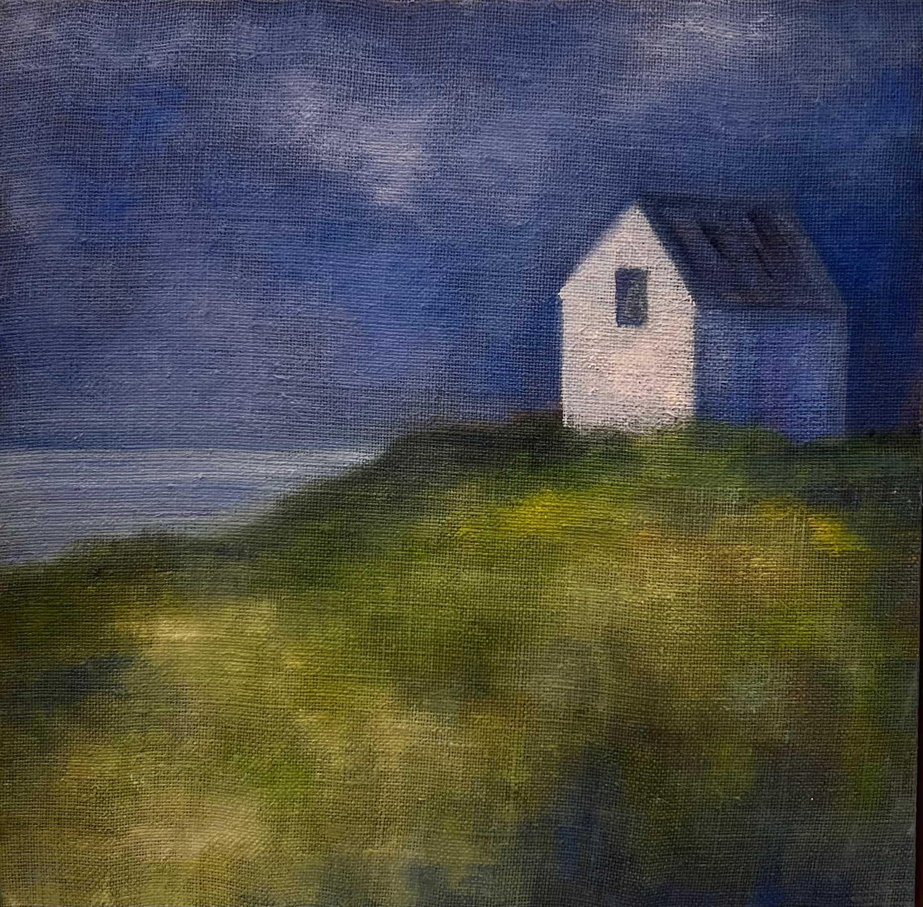 My Little House by Lisa Farnsworth, Oil on linen covered panel
