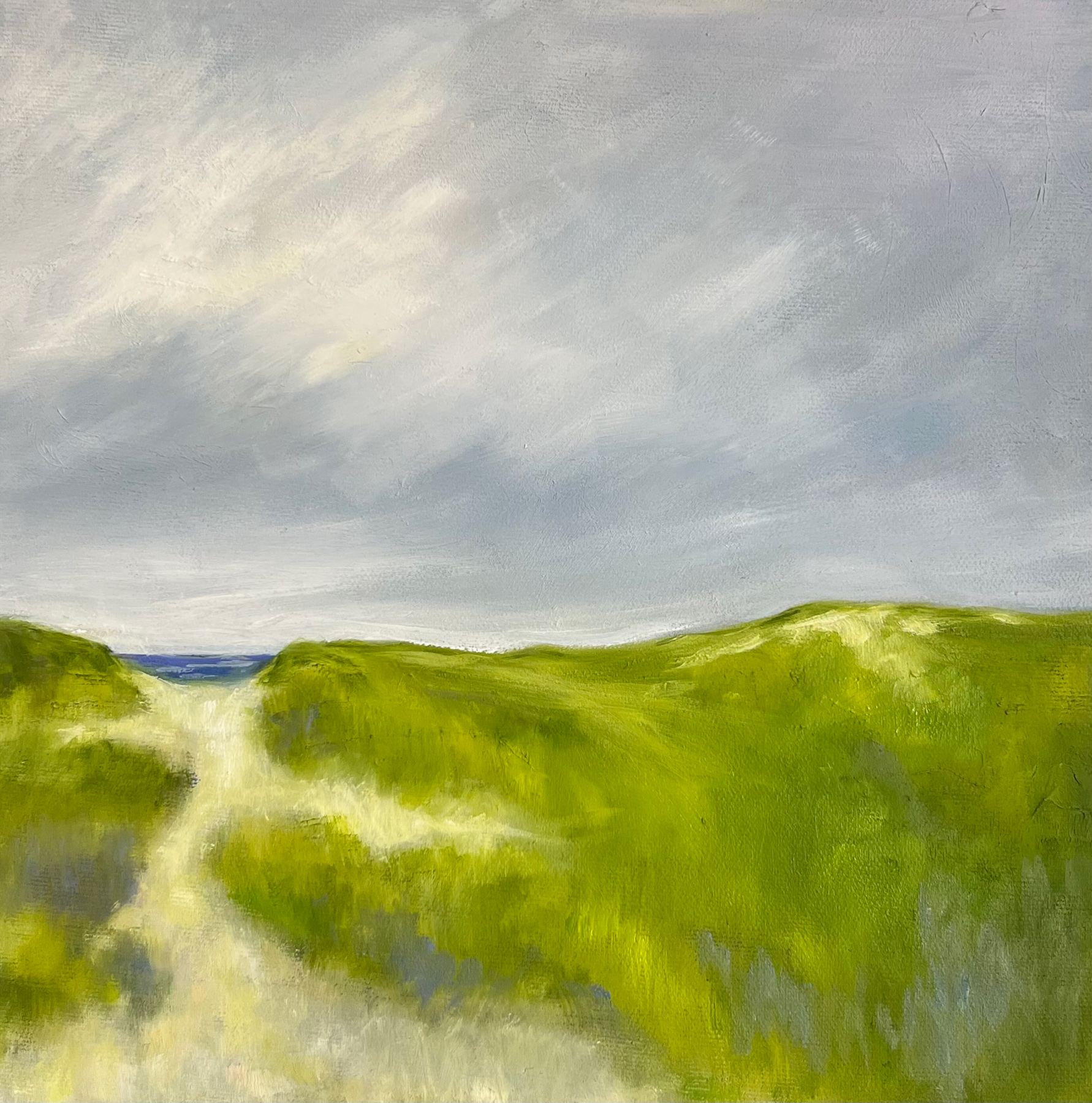 A Dash Of Blue by Lisa Farnsworth, Oil on canvas