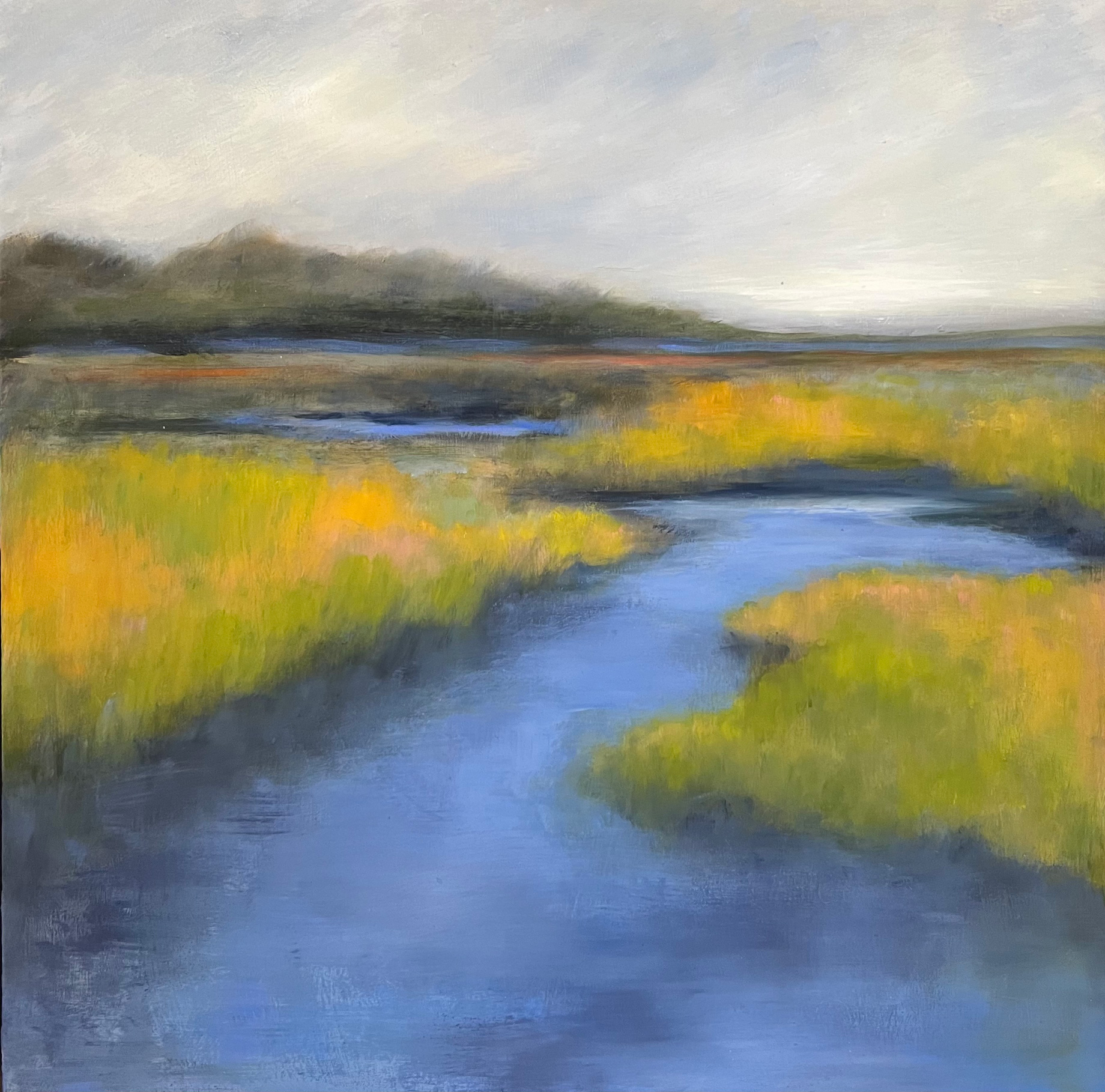 Orange Kisses by Lisa Farnsworth, Oil on panel