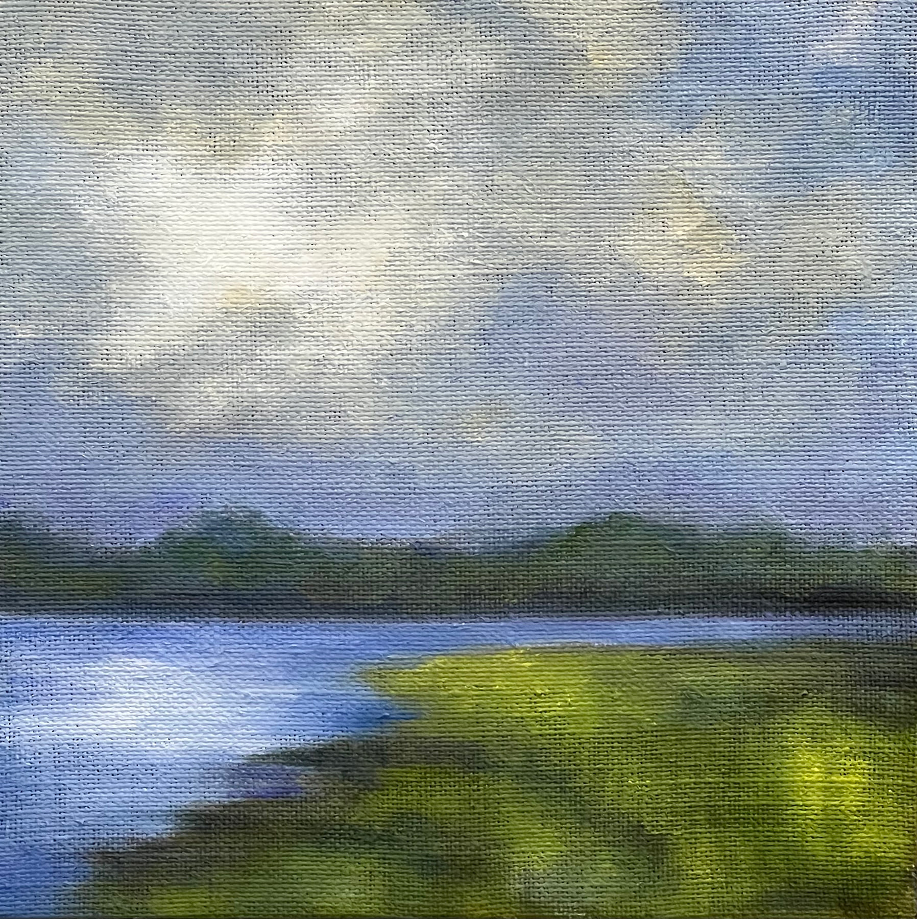 Cloud Dance by Lisa Farnsworth, Oil on linen covered panel