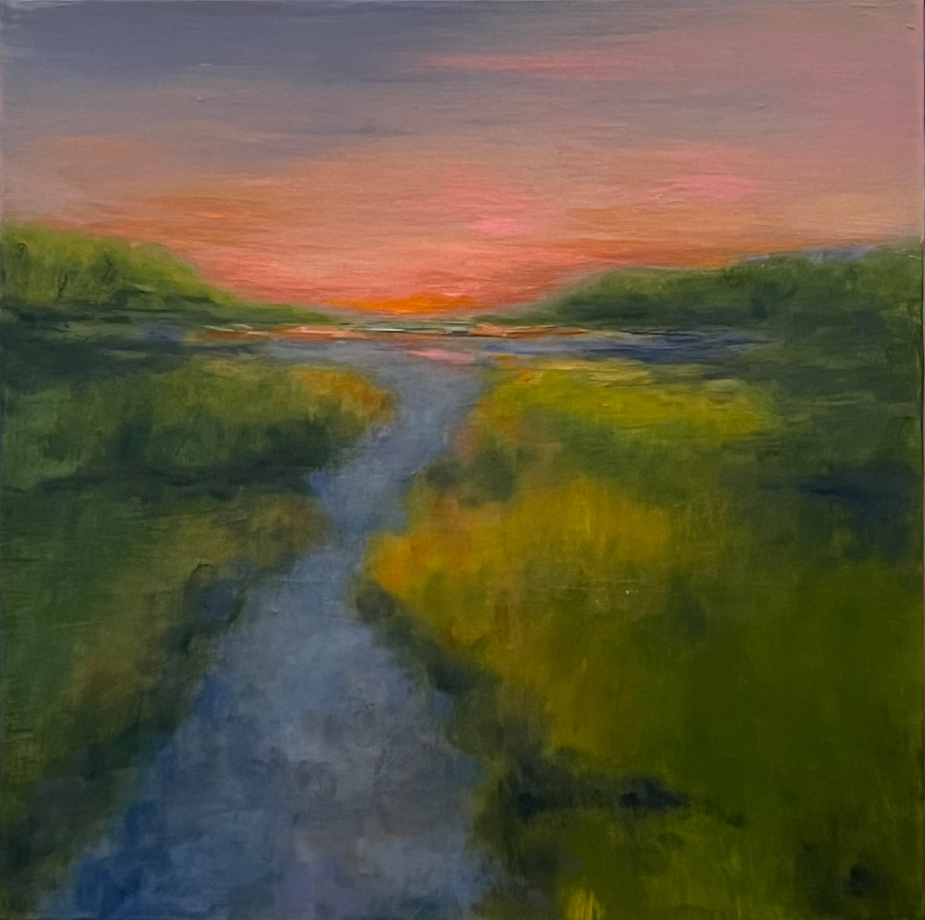 Sunset Touch by Lisa Farnsworth, Oil on panel