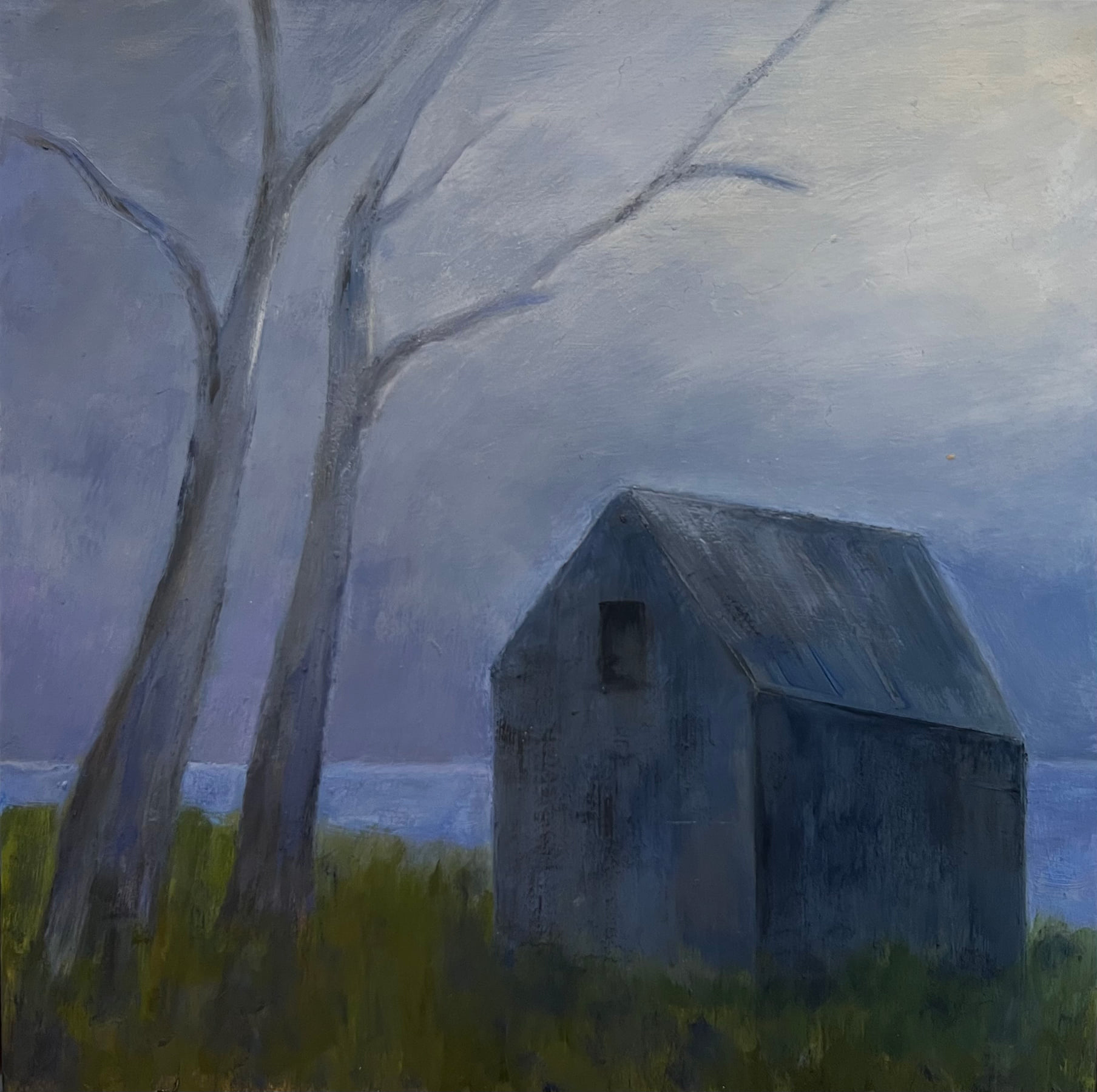 I'm Listening by Lisa Farnsworth, Oil on panel