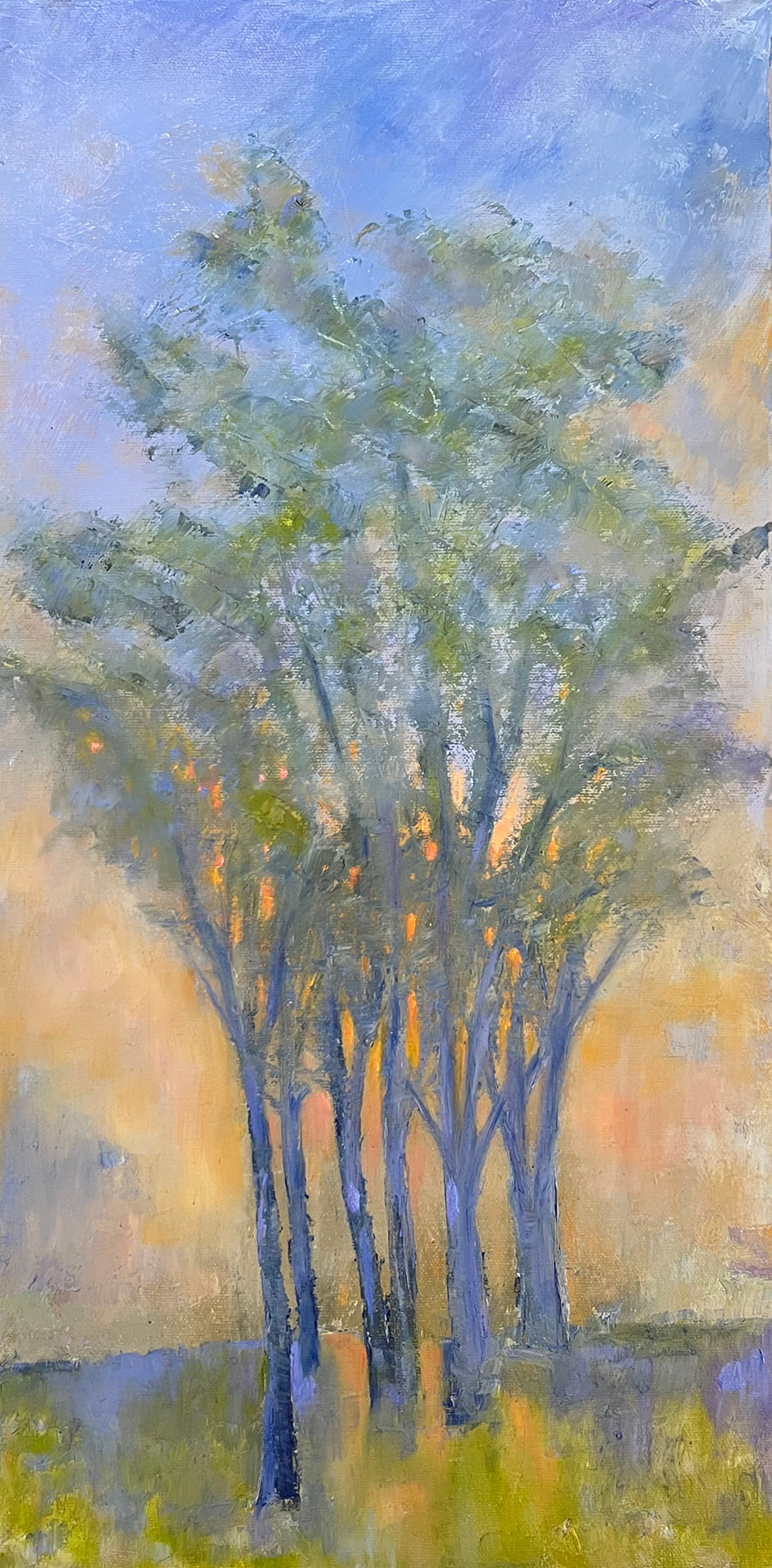 Huddle by Lisa Farnsworth, Oil on canvas
