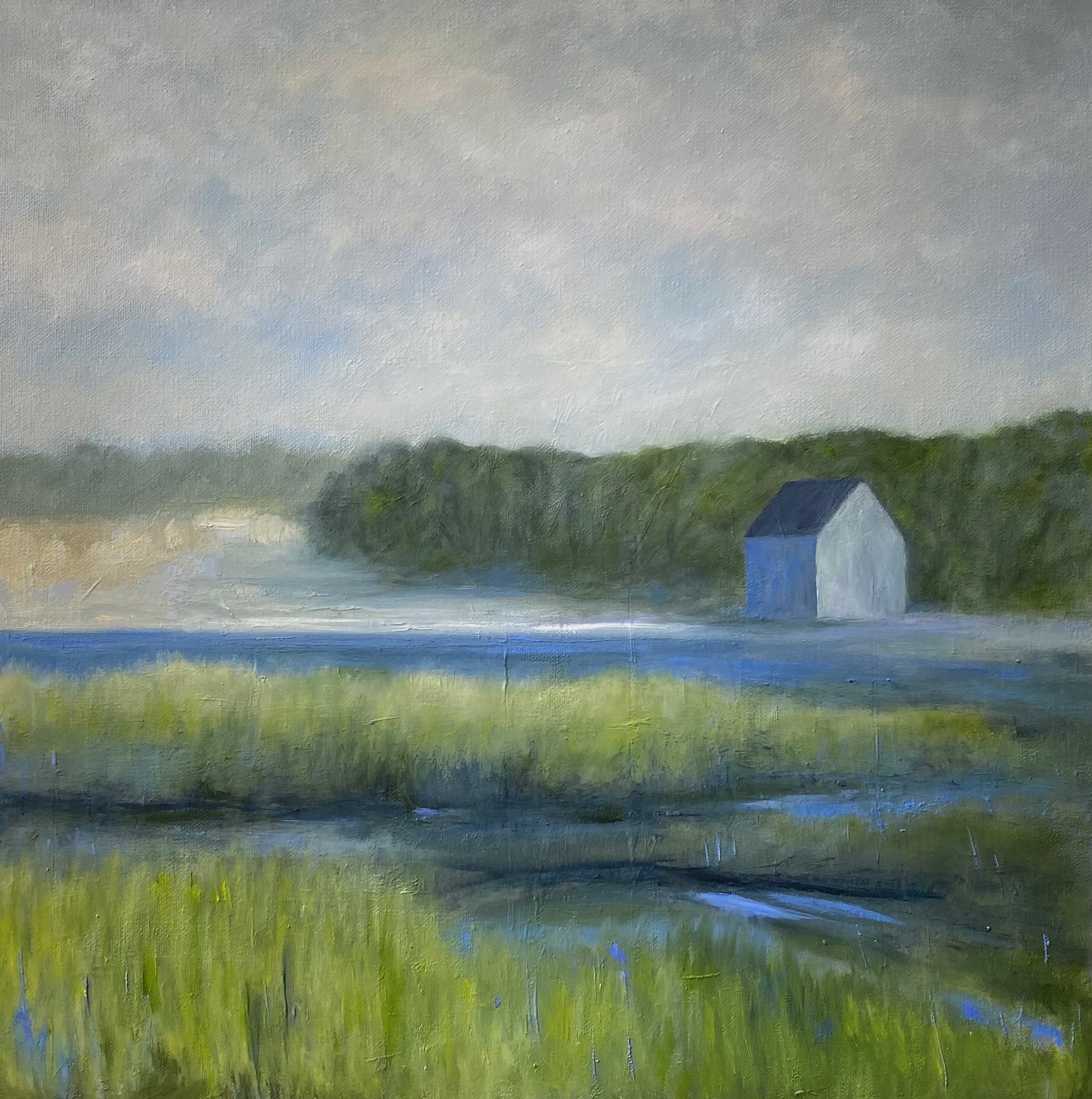 Pamet House by Lisa Farnsworth, Oil on canvas