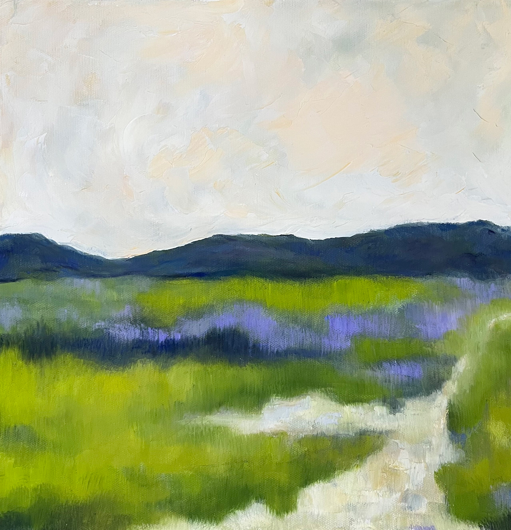 The Walk Home by Lisa Farnsworth, Oil on panel