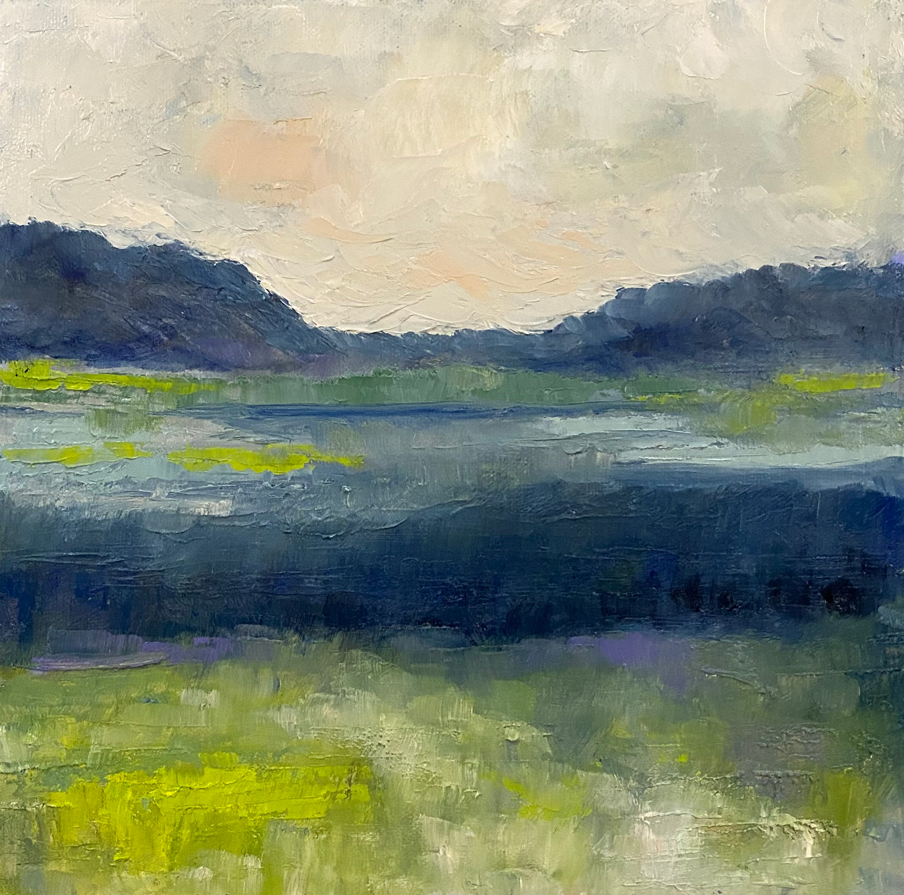 Band On The Breach by Lisa Farnsworth, Oil on canvas
