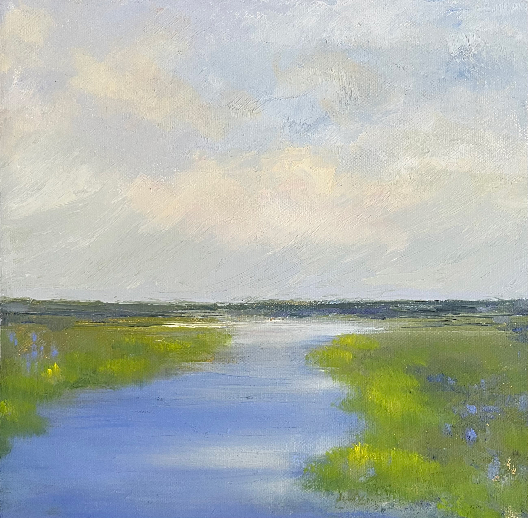 Water Path by Lisa Farnsworth, Oil on canvas