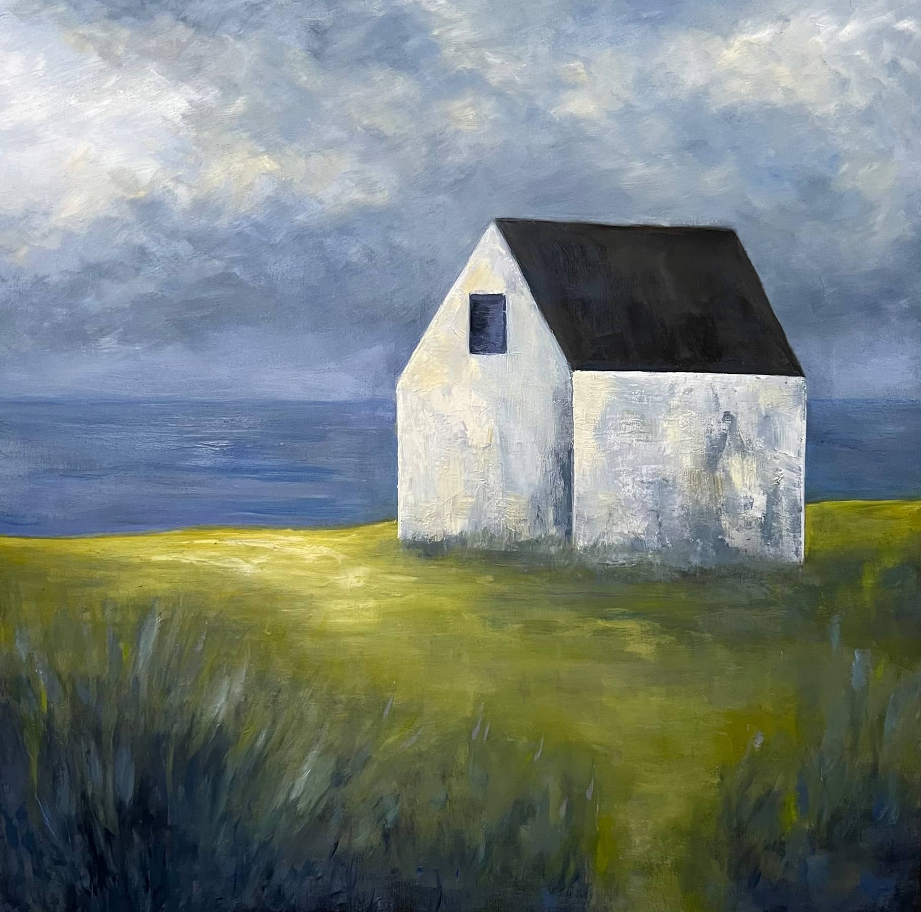 Six Of Swords by Lisa Farnsworth, Oil on canvas
