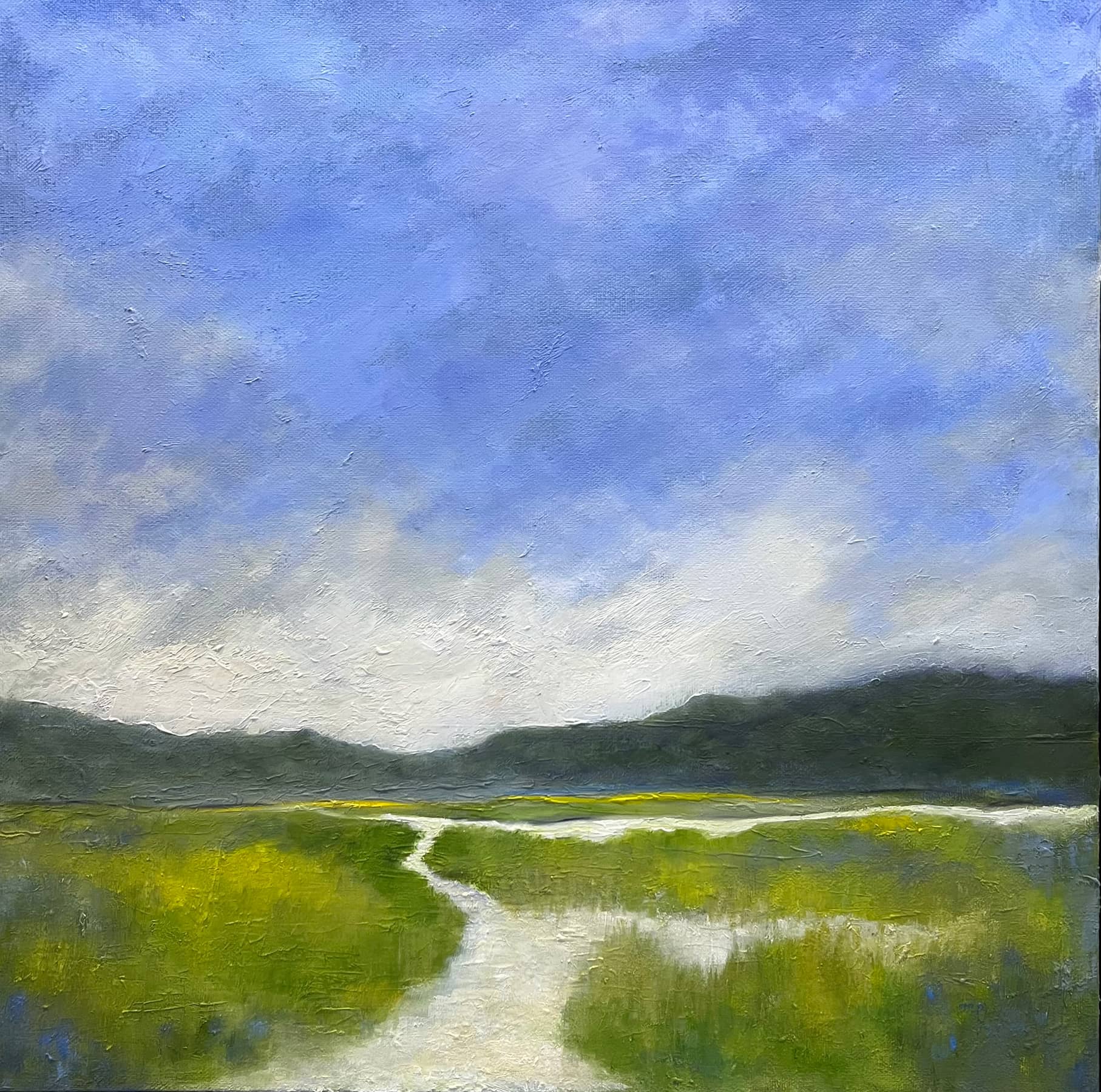 Under A Purple Sky by Lisa Farnsworth, Oil on canvas