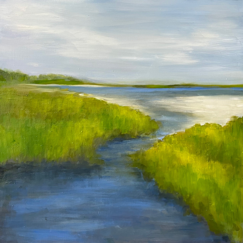 White Sand by Lisa Farnsworth, Oil on panel