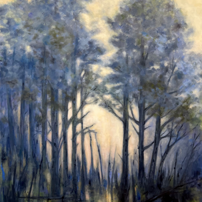 Angry Forest by Lisa Farnsworth, Oil on canvas