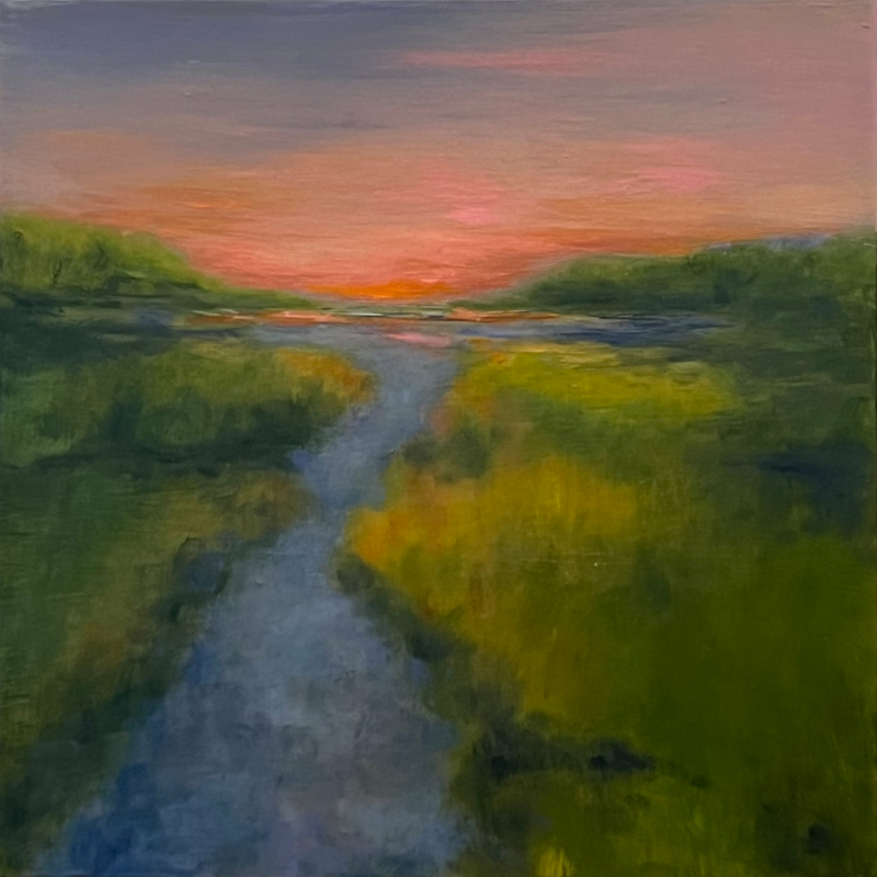 Sunset Touch by Lisa Farnsworth, Oil on panel