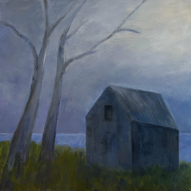 I'm Listening by Lisa Farnsworth, Oil on panel